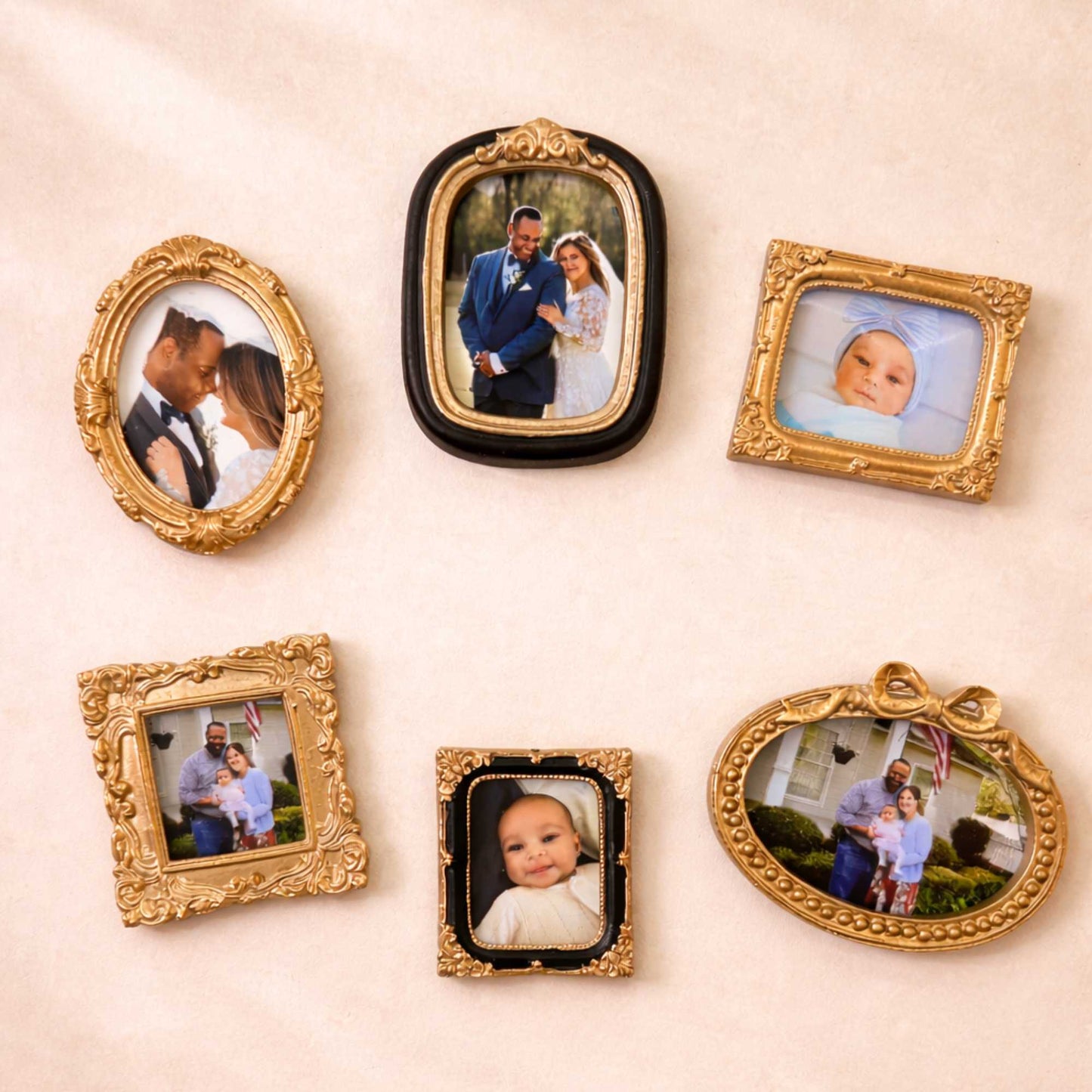 Custom Vintage Photo Frame Magnets