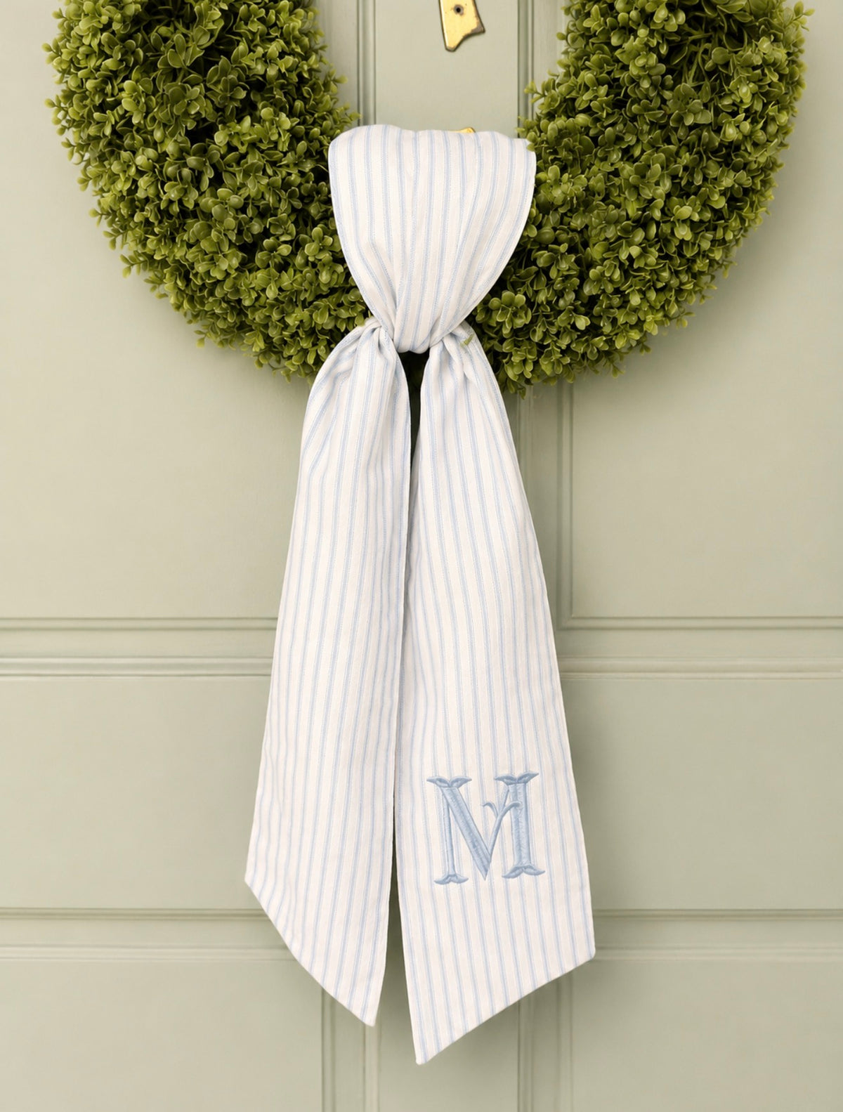 Personalized Wreath Sash