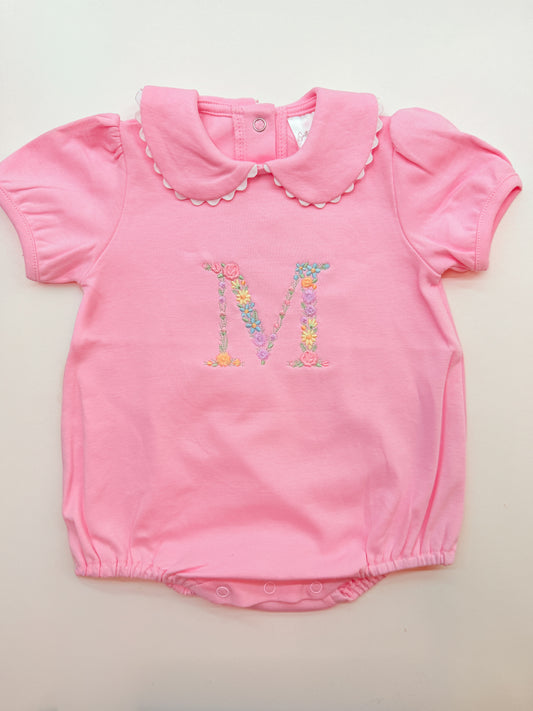 Personalized Scalloped Bubble Romper