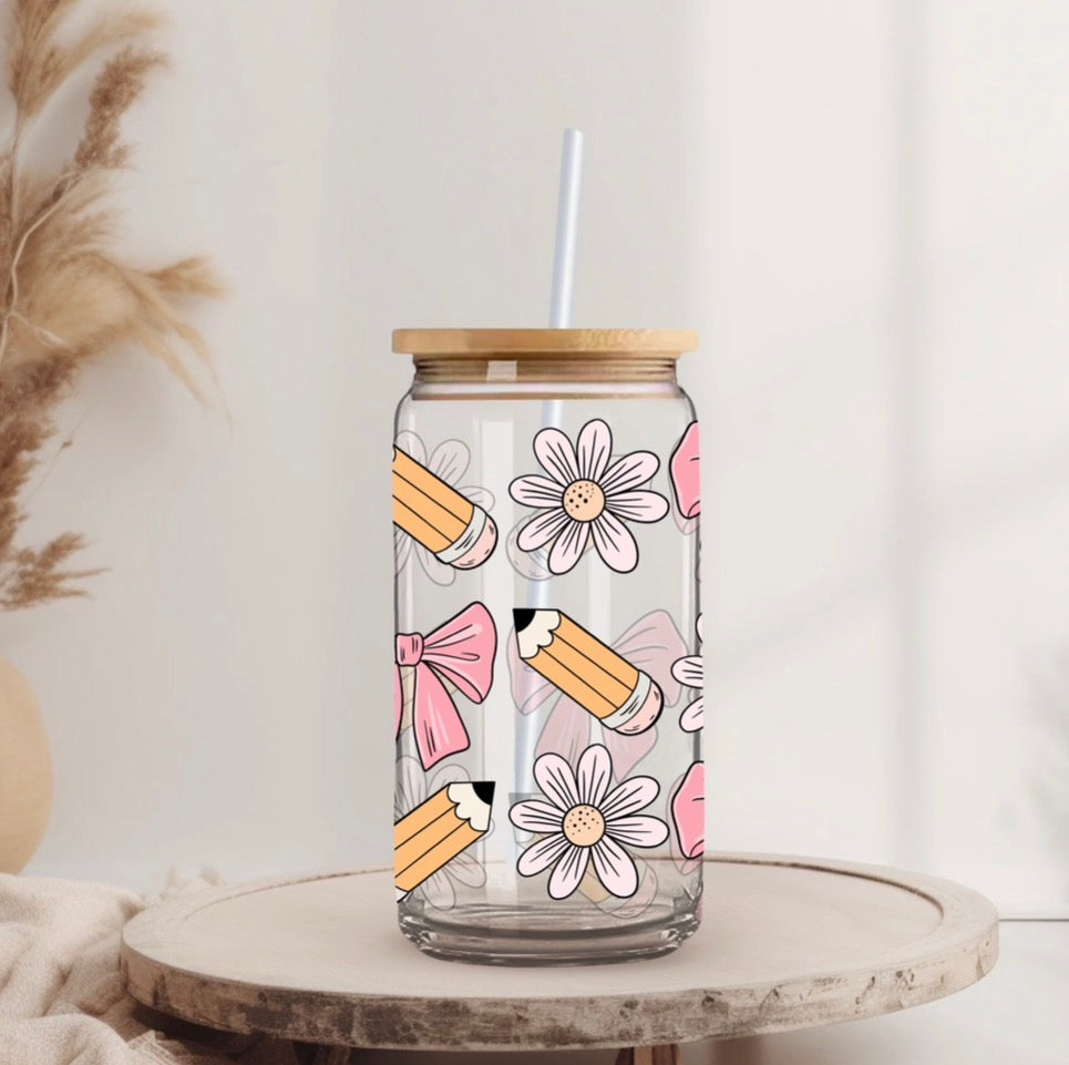 Teacher Iced Coffee Cup