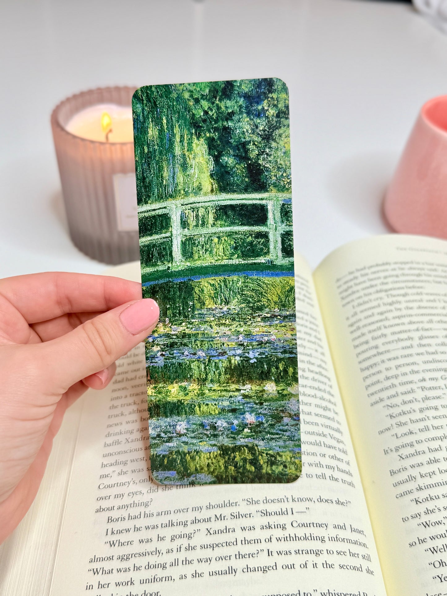 Lily Pond Bookmark