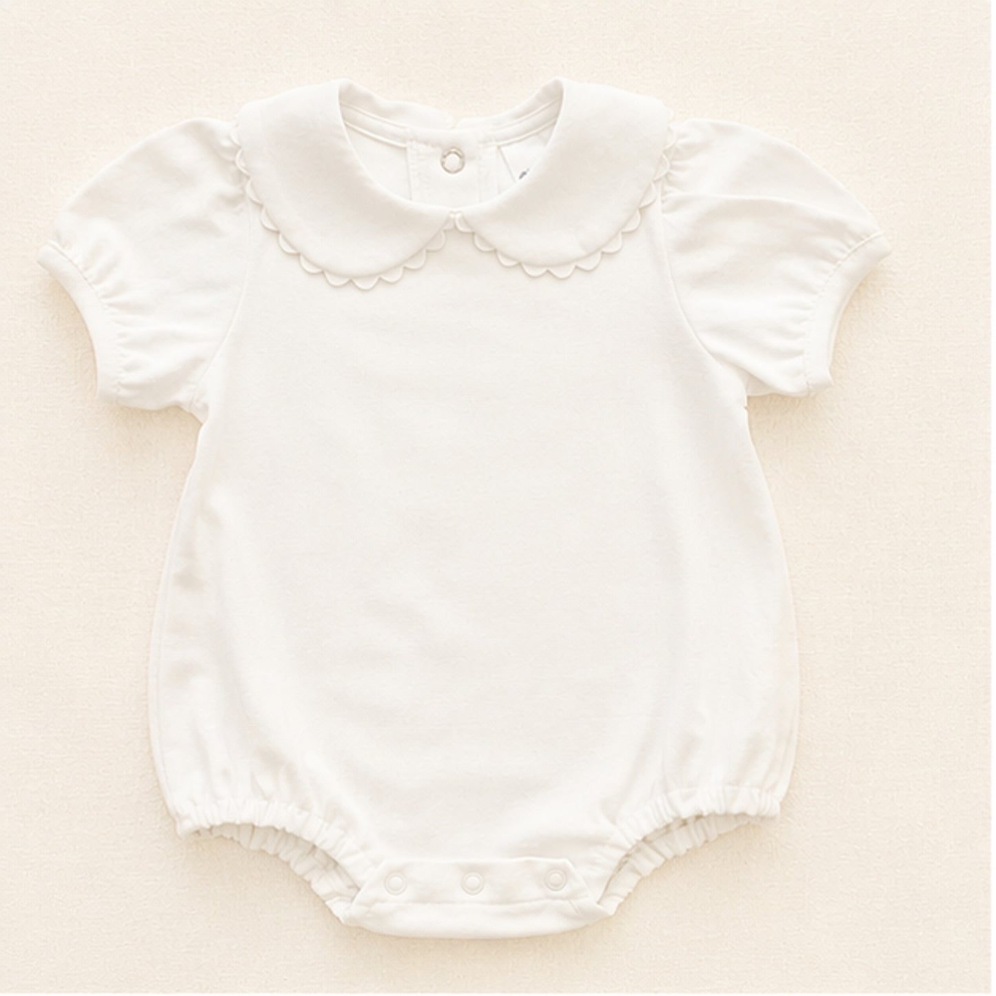 Personalized Scalloped Bubble Romper