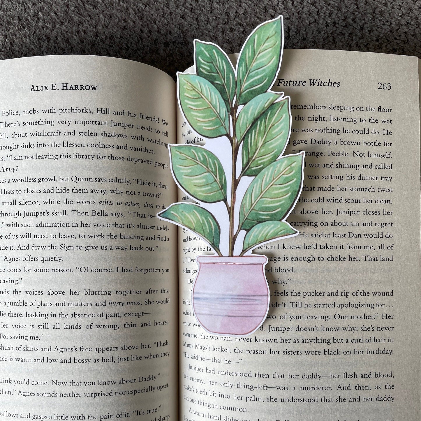 Houseplant Bookmarks