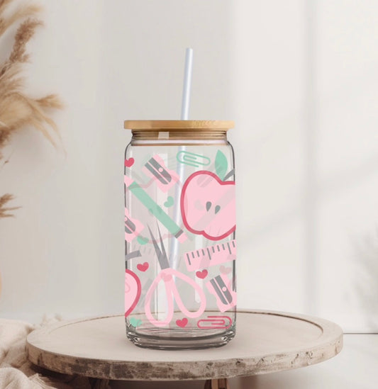 Teacher Iced Coffee Cup