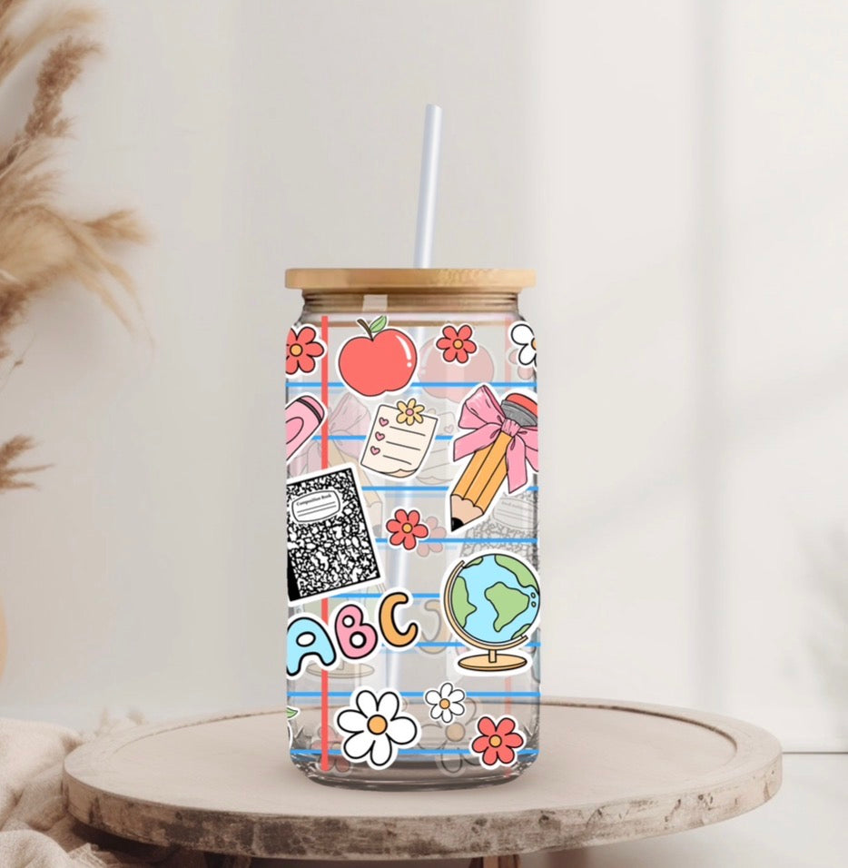 Teacher Iced Coffee Cup
