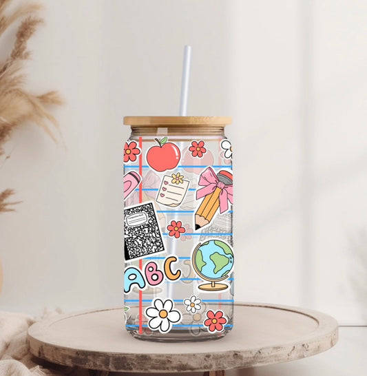 Teacher Iced Coffee Cup