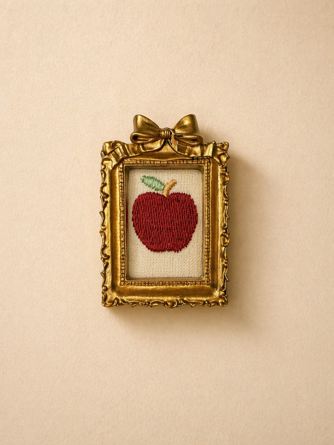 Embroidered Fabric Frame Magnets