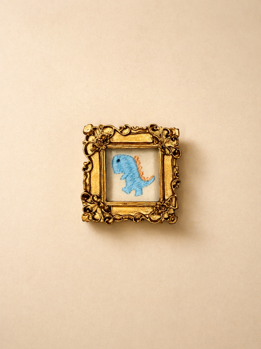 Embroidered Fabric Frame Magnets