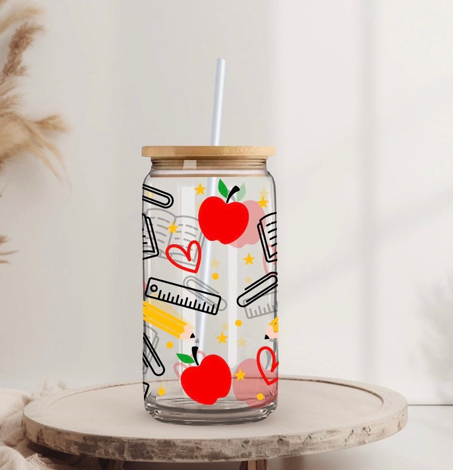 Teacher Iced Coffee Cup