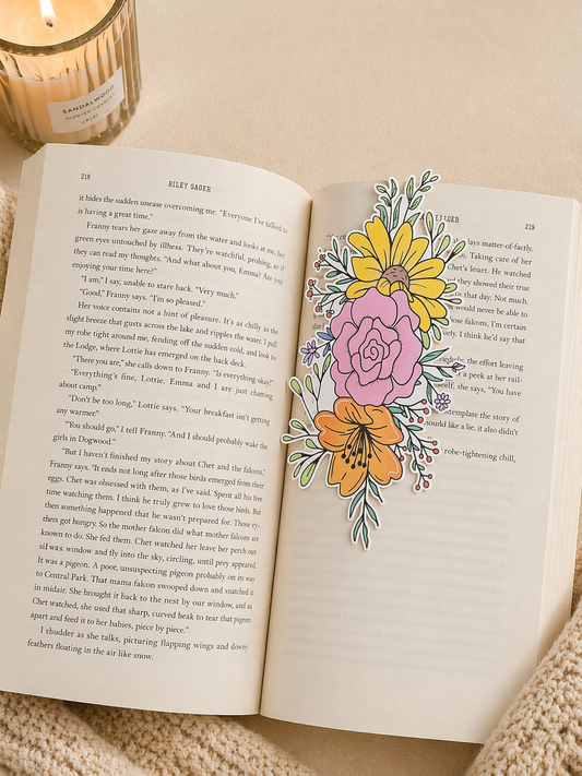 Floral Garden Bookmark