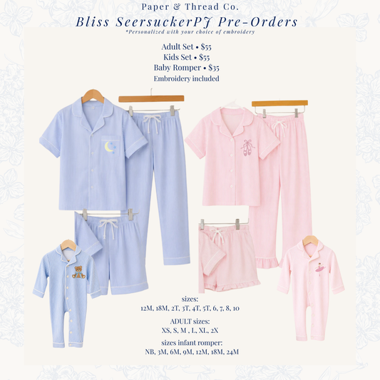 Bliss PJ Pre-Order