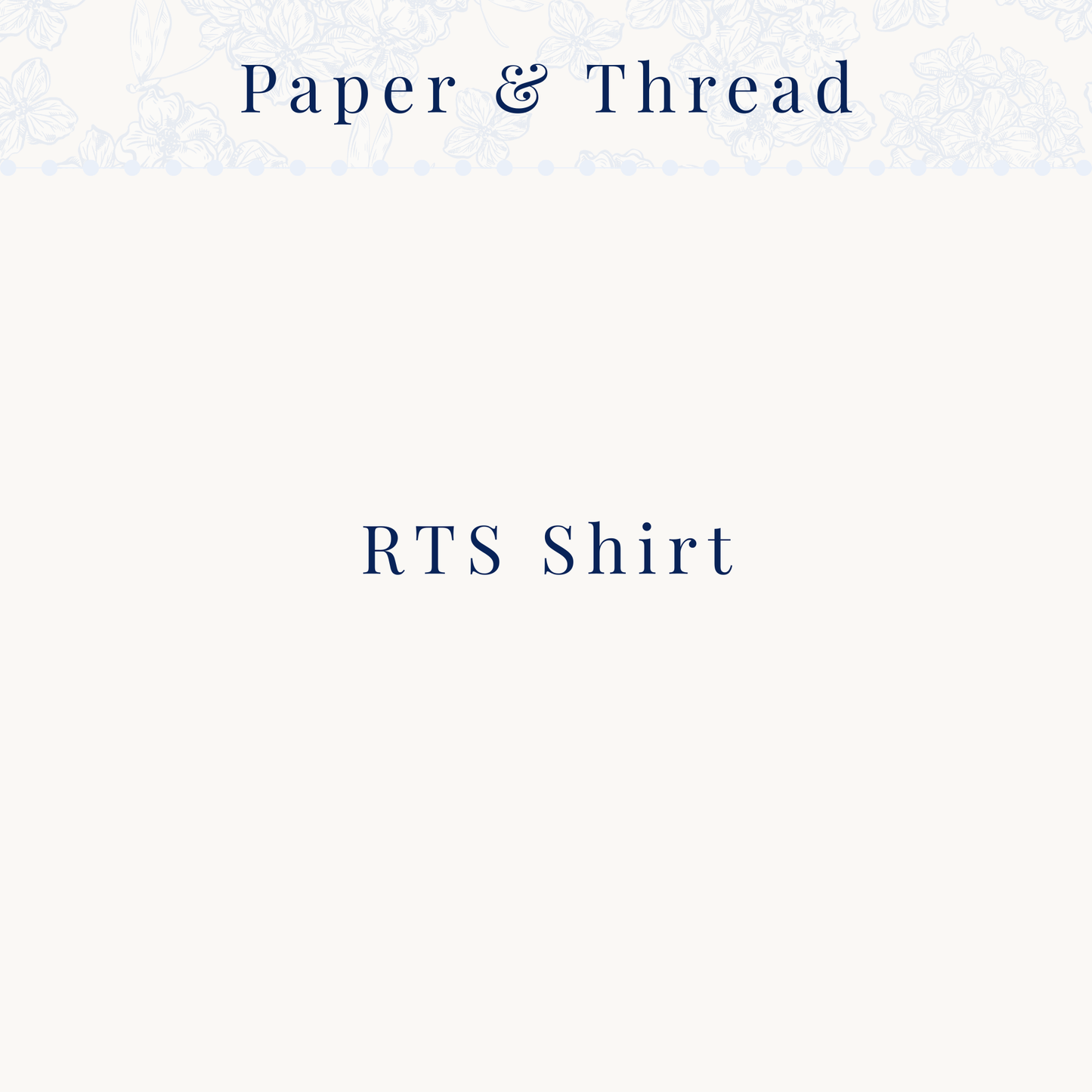 RTS Shirts