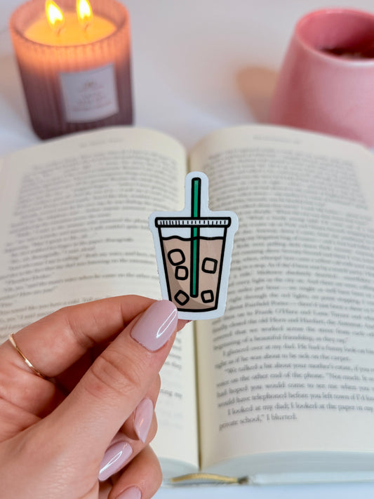 Iced Coffee Sticker